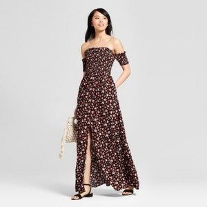 Off the shoulder Maxi dress